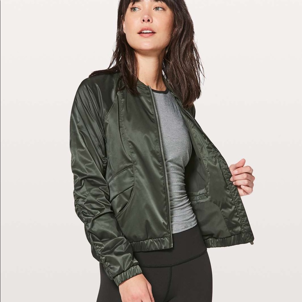 Lululemon Above The Clouds Bomber Jacket